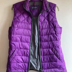 Marc O’polo puffy vest with wool trim size 38.